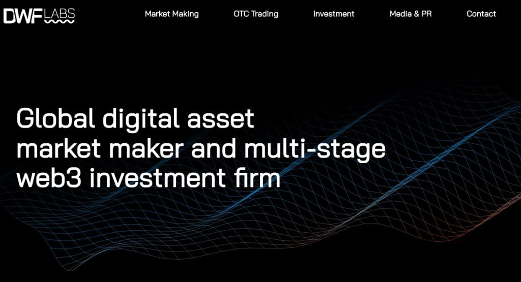 DWF Labs Crypto Market Maker