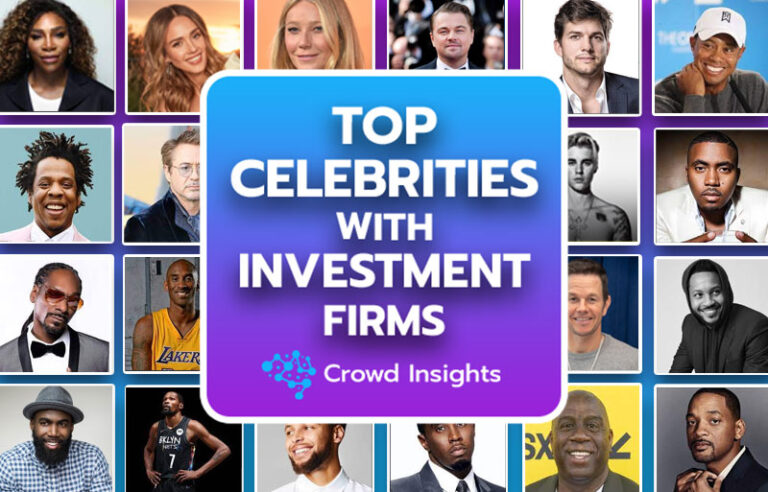 Top Celebrities with Investment Firms